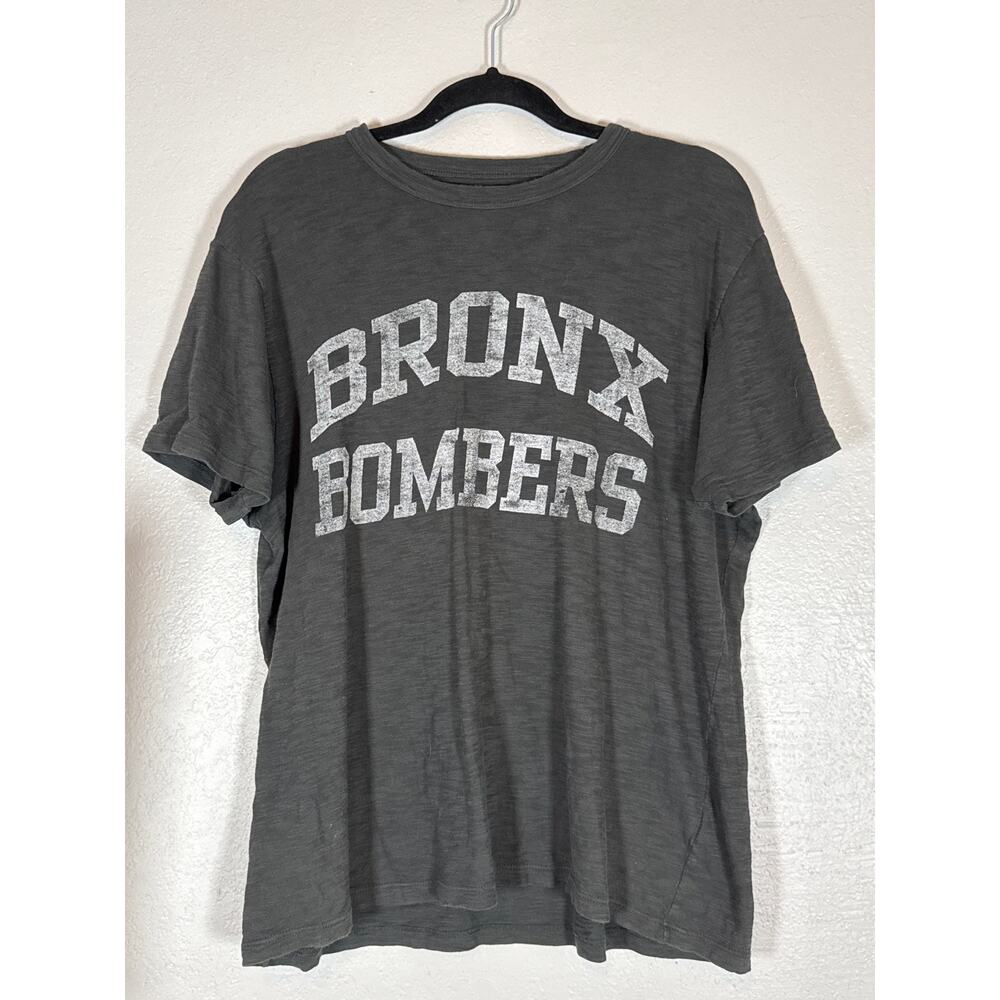 Banner '47 Bronx Bombers Graphic Tee Gray Grey MLB New York NYC Baseball Medium
